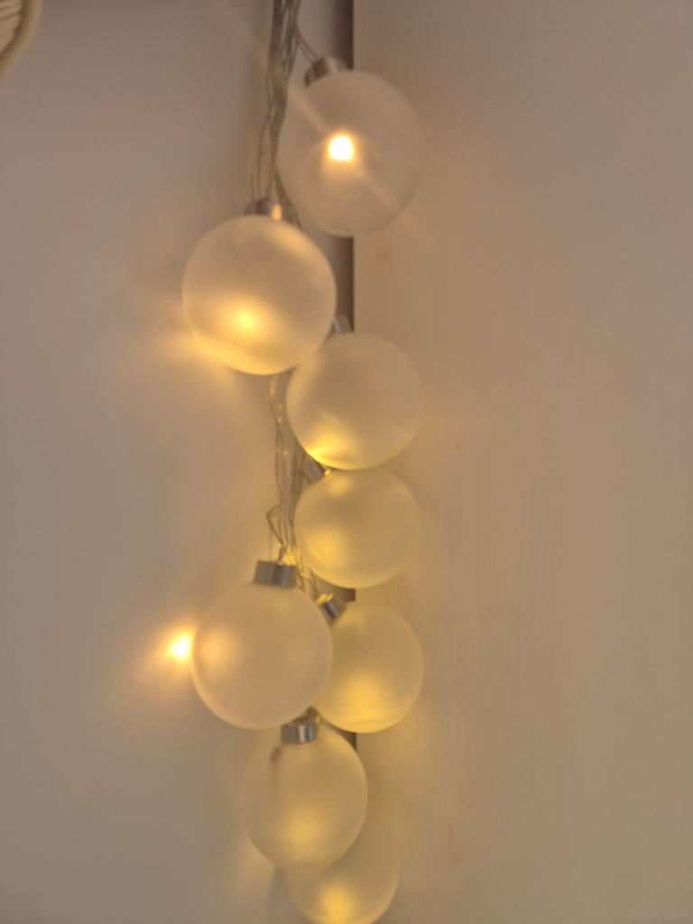2 x dozen decoratieve verlichting warm white, 8 leds, Diversen, Kerst, Ophalen of Verzenden