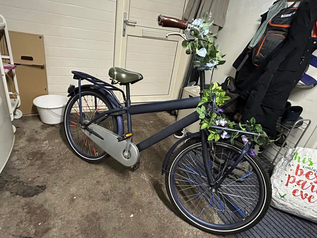 Jongens/Meisjesfiets 24 inch - Gebruikt, Fietsen en Brommers, Ophalen, Gebruikt, 24 inch, Handrem