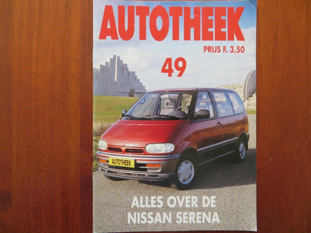Alles over de Nissan Serena: Autotheek 49 (febr. 1993), Ophalen of Verzenden, Nieuw, Nissan
