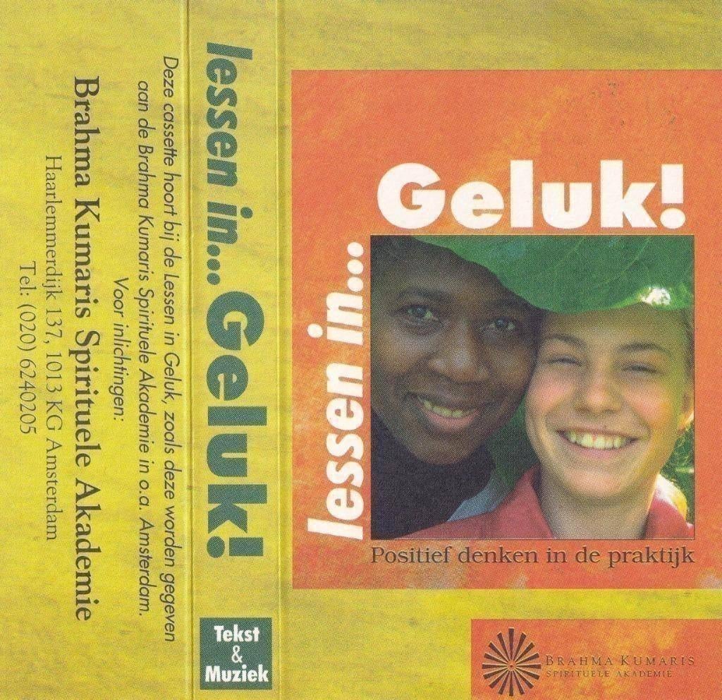 Cassettebandje Lessen In... Geluk! (Positief Denken...), Cd's en Dvd's, Cassettebandjes, Ophalen of Verzenden, Zo goed als nieuw
