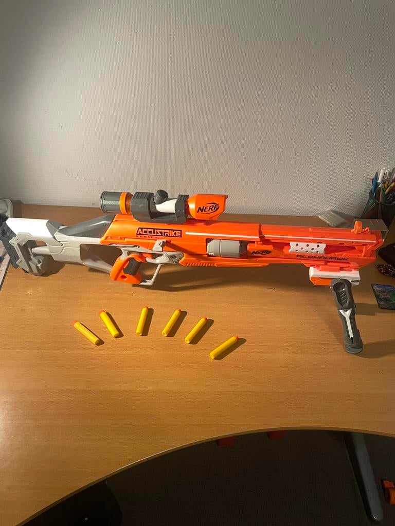 Nerf-alphahawk, Ophalen, Zo goed als nieuw