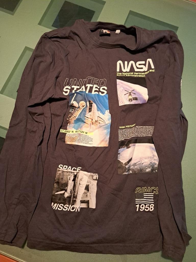 C&A longsleeve NASA, C&A, Ophalen of Verzenden, Zo goed als nieuw, Shirt of Longsleeve