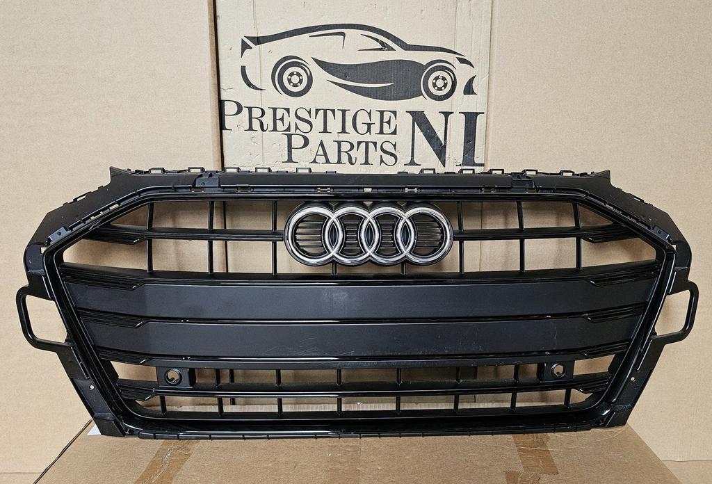 Grill Audi A4 B9 8W Facelift Origineel Grille bj.2019-2025, Gebruikt, -, Voor, Ophalen of Verzenden