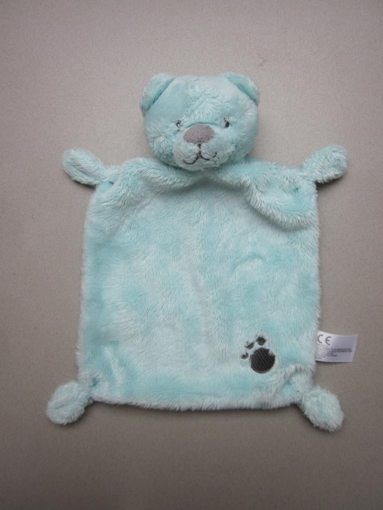 Nicotoy Simba Toys blauw zacht pluche knuffeldoek beer, Kinderen en Baby's, Speelgoed | Knuffels en Pluche, Ophalen of Verzenden