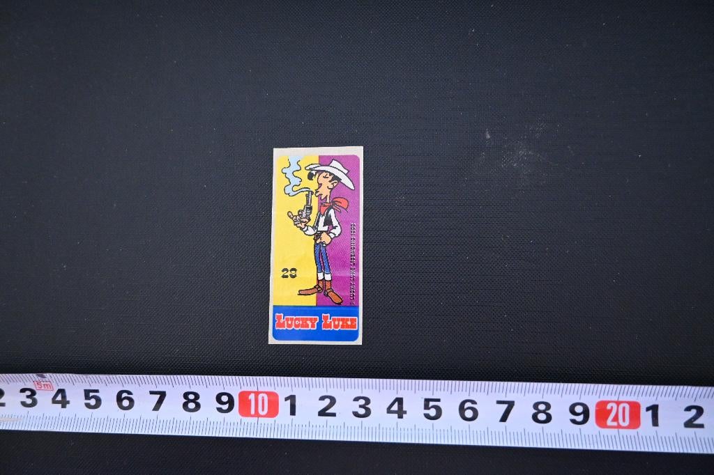 sticker kauwgom strip lucky luke #29, Verzamelen, Ophalen, Zo goed als nieuw