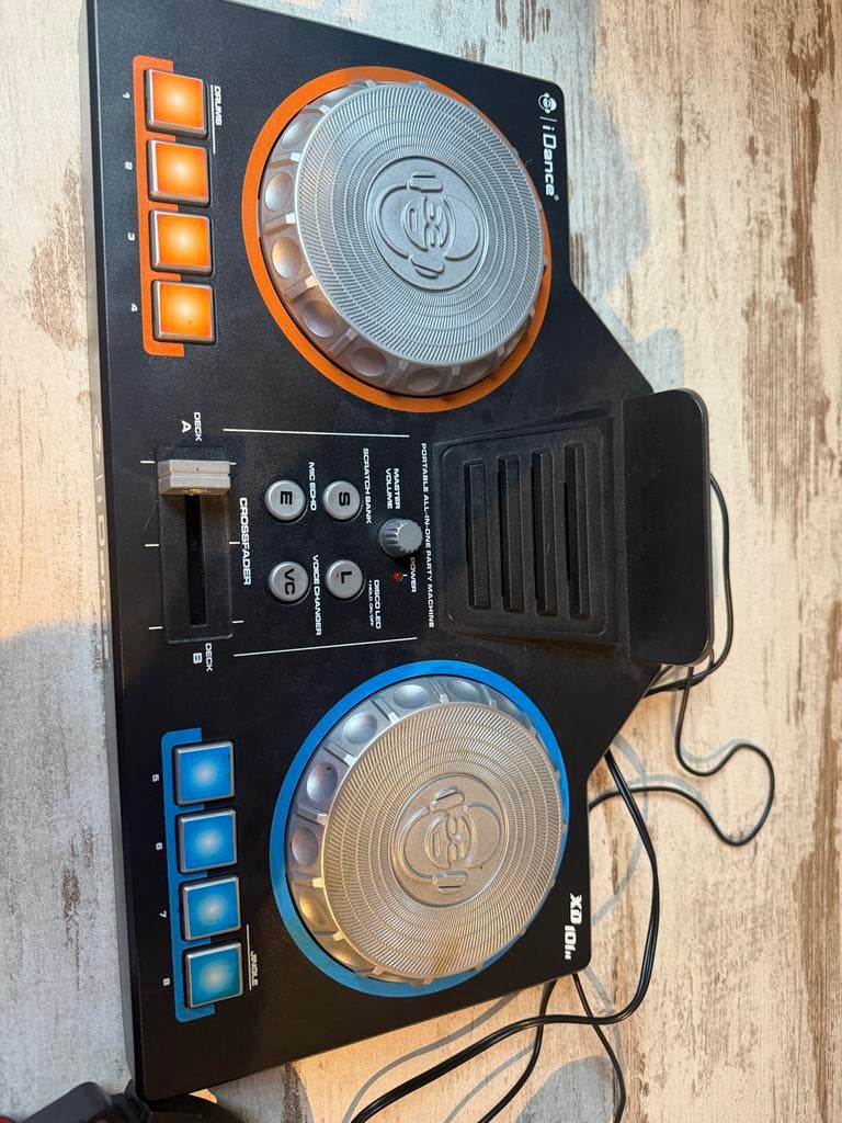 Kinder DJ set - iDance XD101, Ophalen of Verzenden, Gebruikt, Dj-set, Overige merken