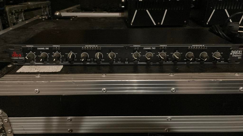 DBX 266XL compressor gate, Audio, Tv en Foto, Professionele Audio-, Tv- en Video-apparatuur, Ophalen, Gebruikt, Audio