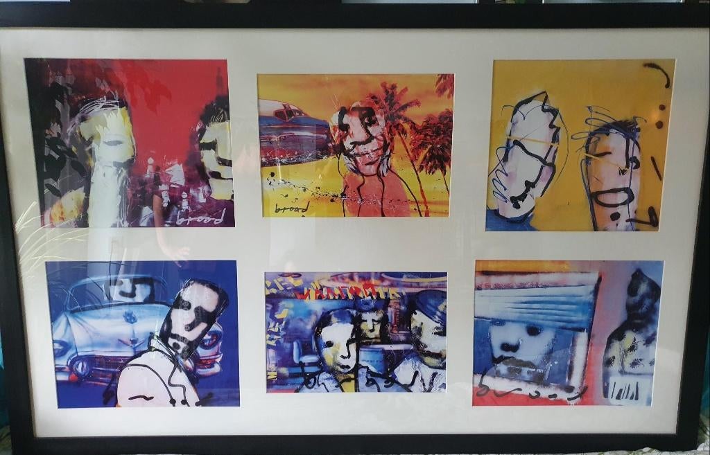 Herman Brood, Ophalen, 125 cm of meer, 75 cm of meer, Print