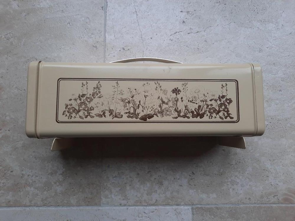 Brabantia retro vintage onbijt koek trommel, Ophalen of Verzenden