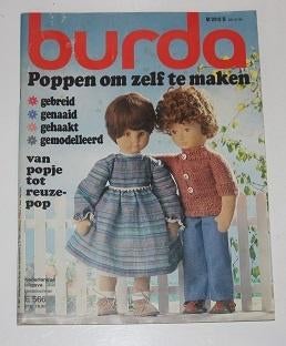 Burda poppen om zelf te maken  131207, Boeken, Ophalen of Verzenden, Zo goed als nieuw, Breien en Haken
