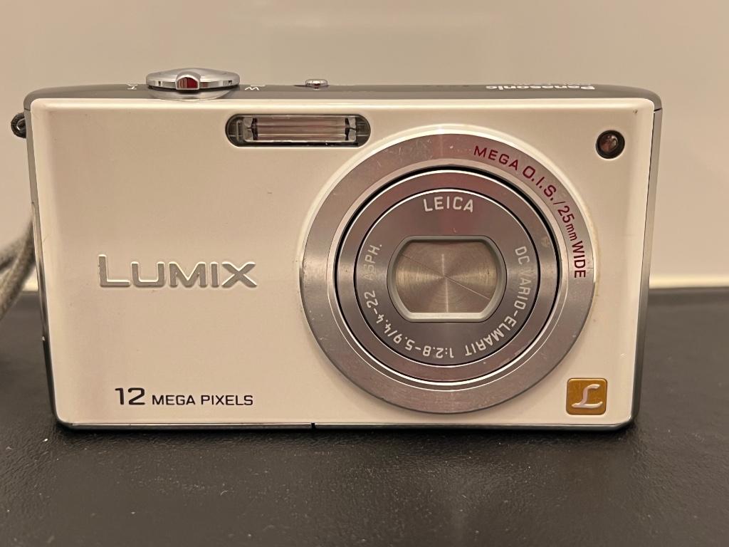 Panasonic Lumix DMC-FX40 Wit Leica, Audio, Tv en Foto, Fotocamera's Digitaal, Gebruikt, Compact, Overige Merken, 8 keer of meer