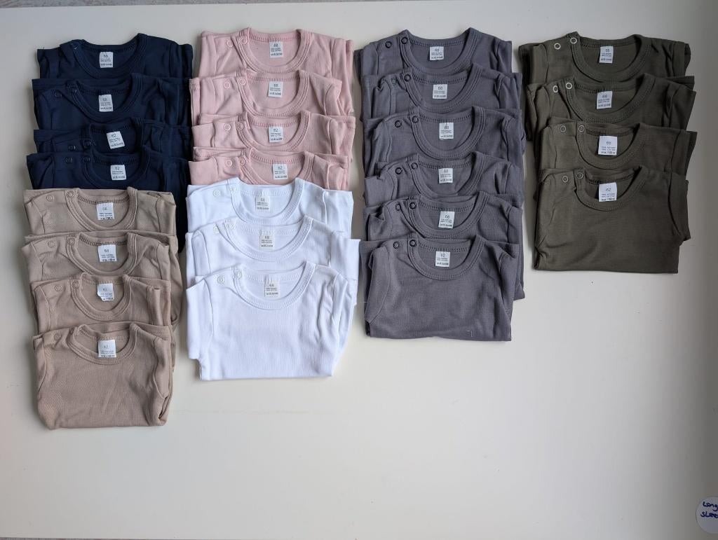 Partij uni baby t-shirts mt 62-68 nieuw!, Kinderen en Baby's, Babykleding | Baby-kledingpakketten, Nieuw, Maat 68, Ophalen of Verzenden