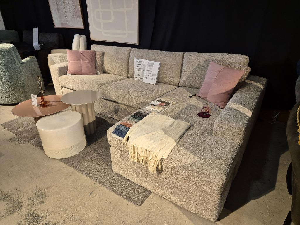 Loungebank Paris + 5 jaar garantie en vlekkenservice, Huis en Inrichting, Hoekbank, Nieuw, Ophalen of Verzenden, 150 cm of meer