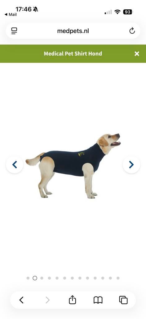 Medical pet shirt maat l, Ophalen, Zo goed als nieuw