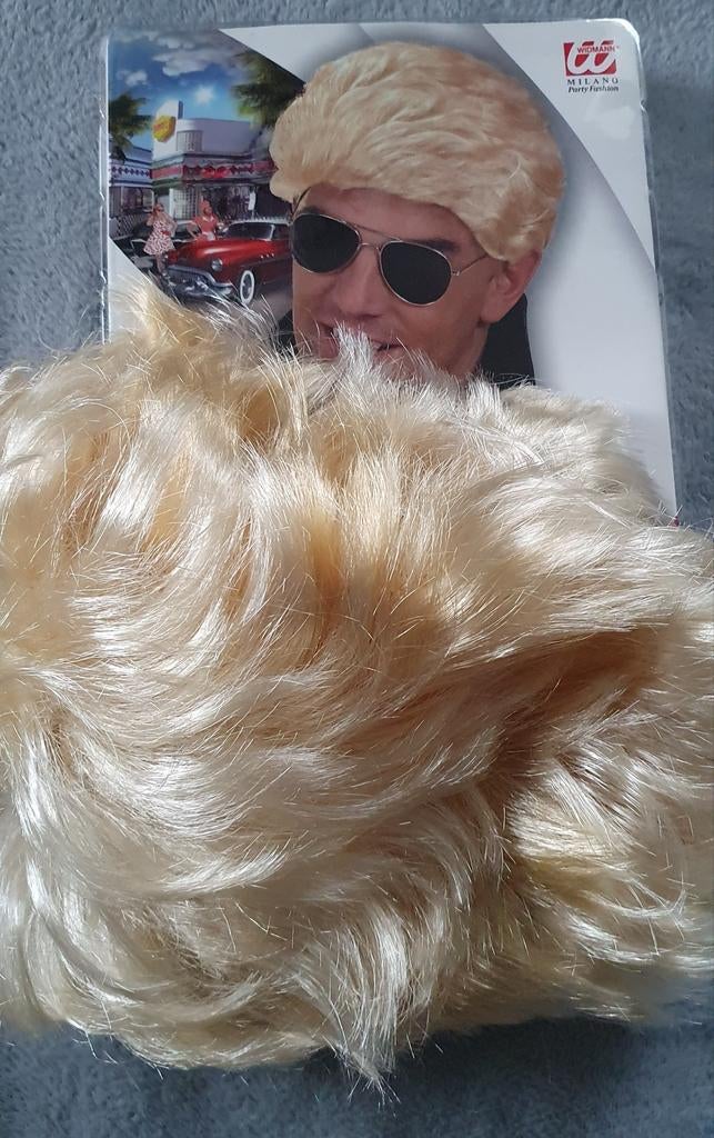 Pruik, Ophalen of Verzenden, Zo goed als nieuw, Overige maten
