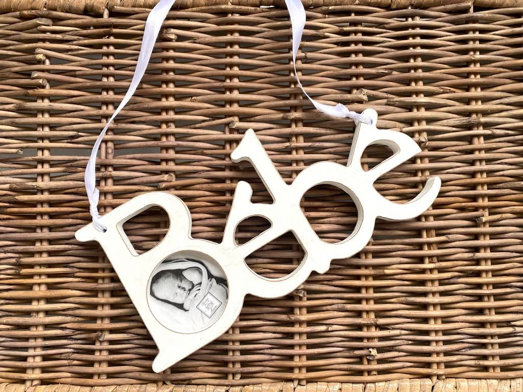 Riviera Maison Schattige 'Bébé' Wanddecoratie, Ophalen of Verzenden, Zo goed als nieuw, Wanddecoratie