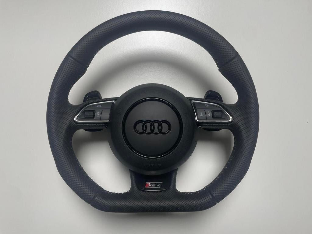Audi RS4 RS5 RS6 RS7 s line afgevlakt sportstuur dual stage, Auto-onderdelen, Besturing, Ophalen of Verzenden, Audi