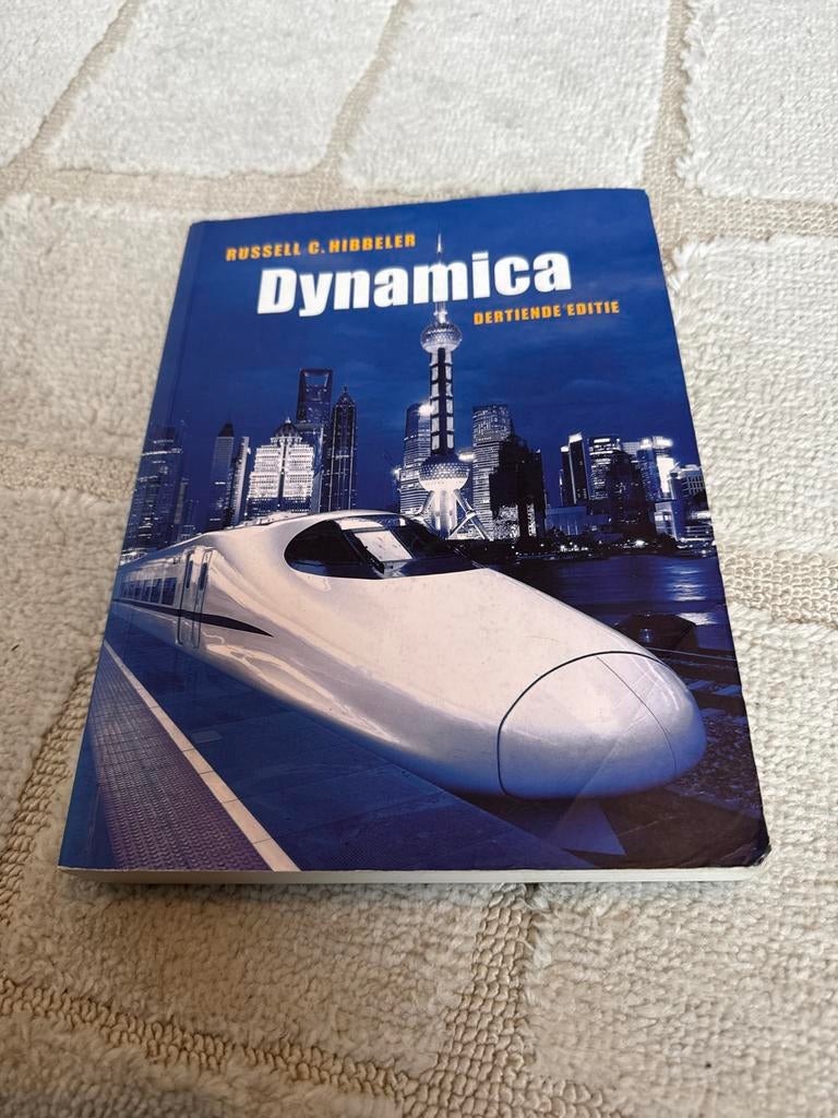 Dynamica - Russell C. Hibbeler - 13e editie, Ophalen of Verzenden, Beta, Zo goed als nieuw, HBO
