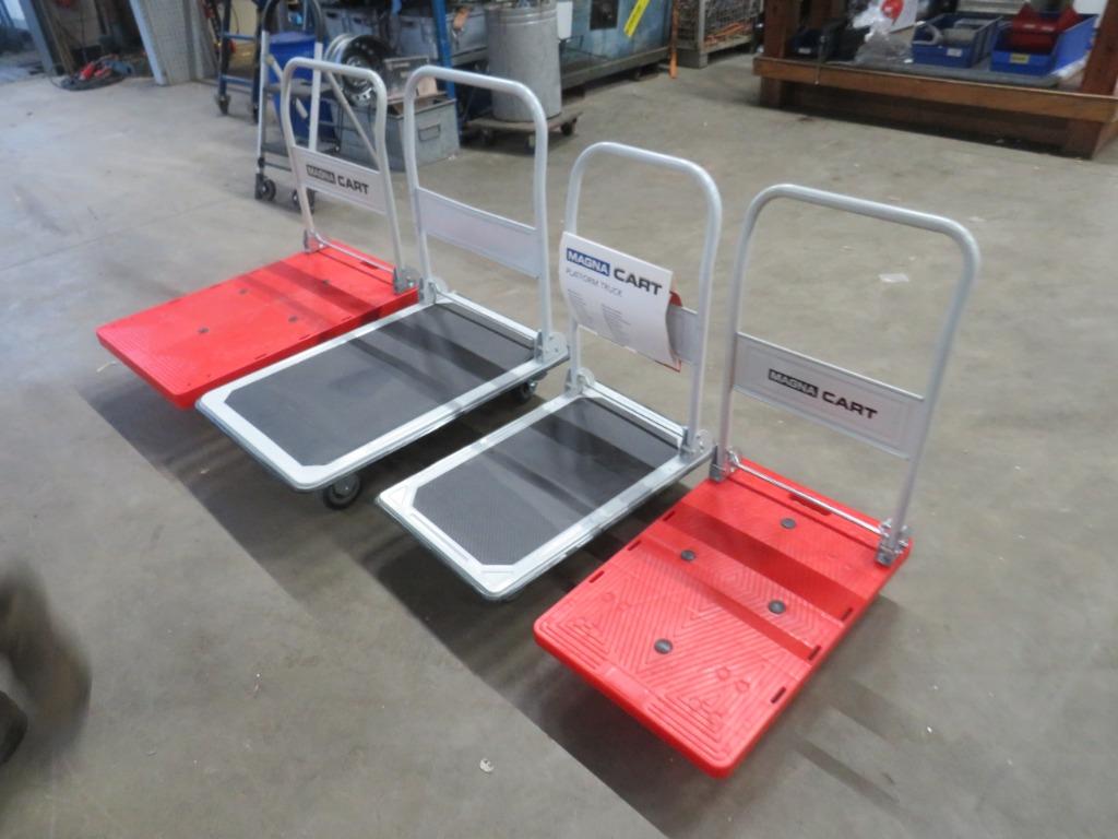 transportkar platformwagen plateauwagen inklapbaar, Ophalen, Transportkar, 100 liter of meer, Zo goed als nieuw