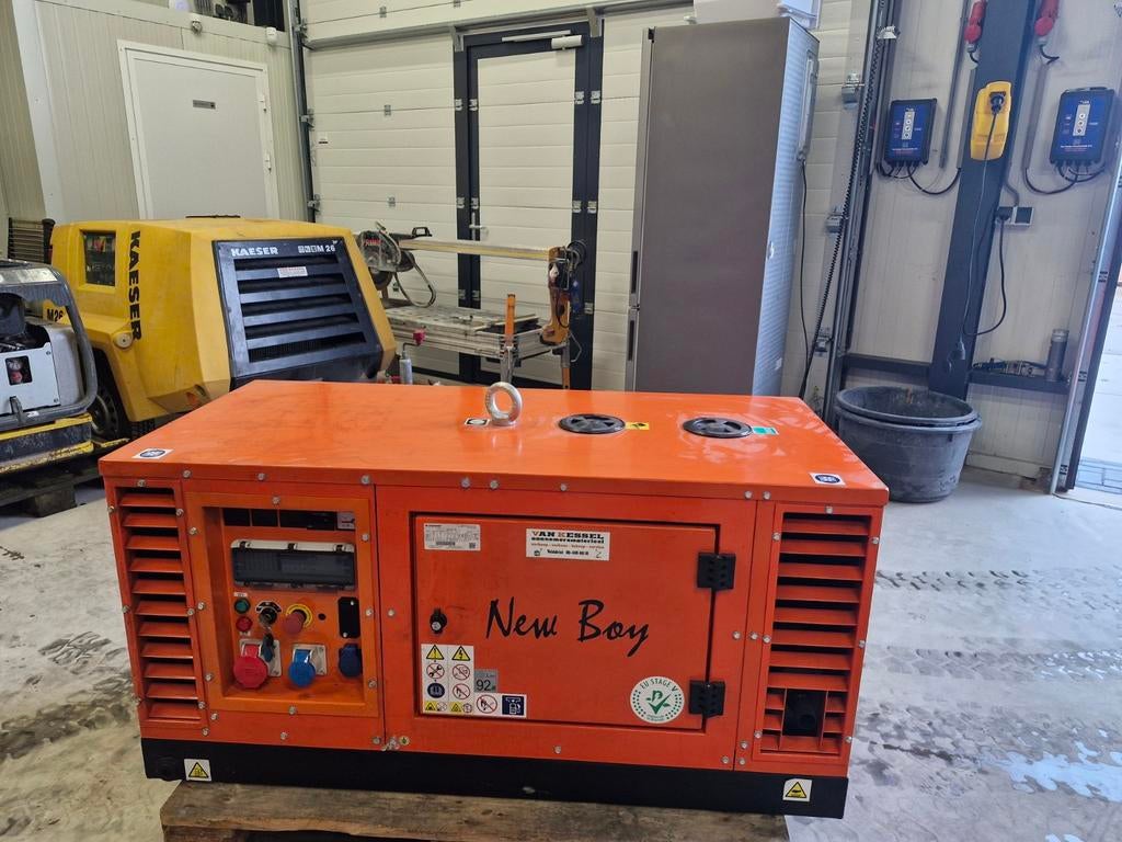 Aggregaat kubota 10 kva, Doe-het-zelf en Verbouw, Ophalen of Verzenden, Zo goed als nieuw, Dieselolie