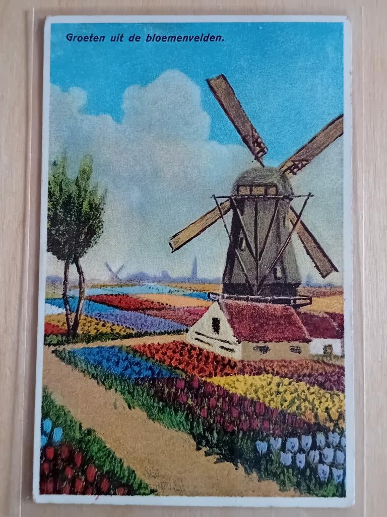 Ansichtkaart Bloemenvelden, Ophalen of Verzenden