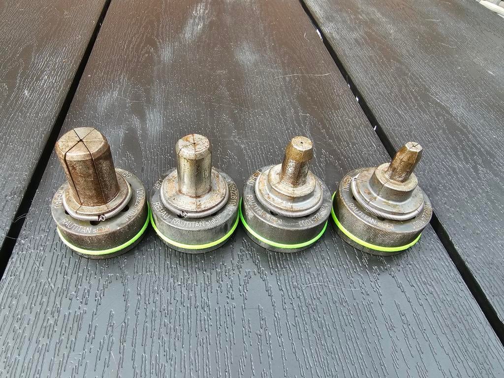 Rehau Stabil QC optrompkoppen 16/20/25, Ophalen of Verzenden, Gebruikt