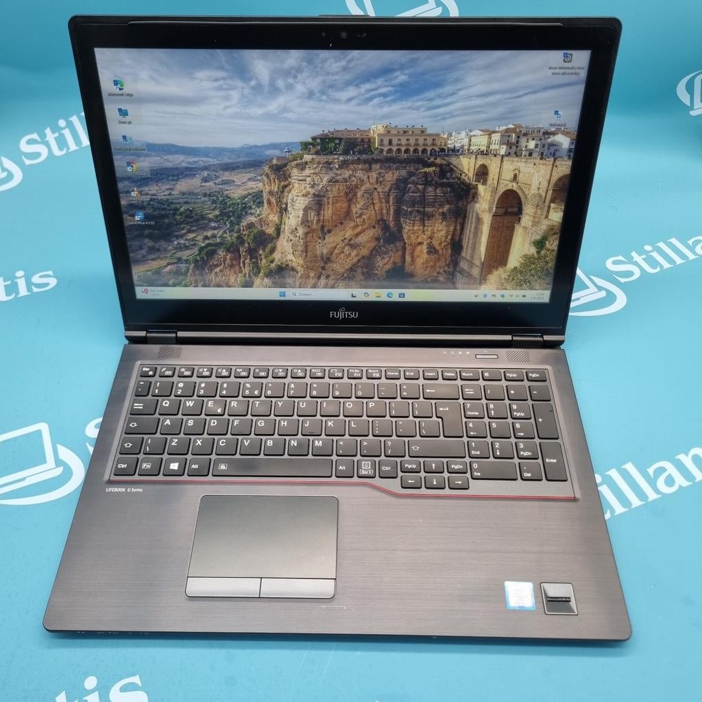 Fuijtsu Lifebook U758 , Intel Core i7 8650u , 6 mnd garantie, 256 GB, 8 GB, Ophalen of Verzenden, Zo goed als nieuw