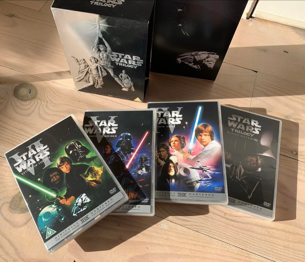 Star Wars Trilogy DVD Box - en limited hoes, Alle leeftijden, Ophalen of Verzenden, Zo goed als nieuw, Boxset