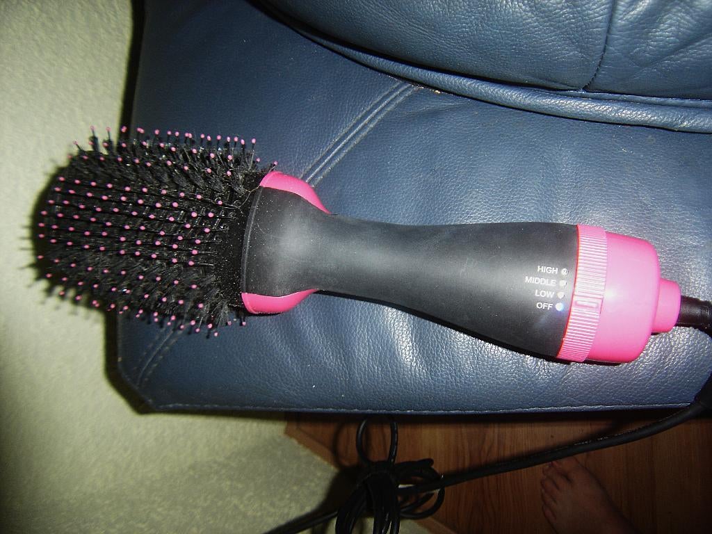 Zgan ONE STEP Haar Styler  220volt, Ophalen of Verzenden, Zo goed als nieuw, Krultang of Stijltang
