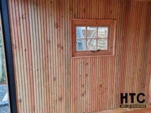 Douglas Rhombus profiel 28x135mm voor €21,85 per m2, Ophalen, Nieuw, Minder dan 180 cm, Planken