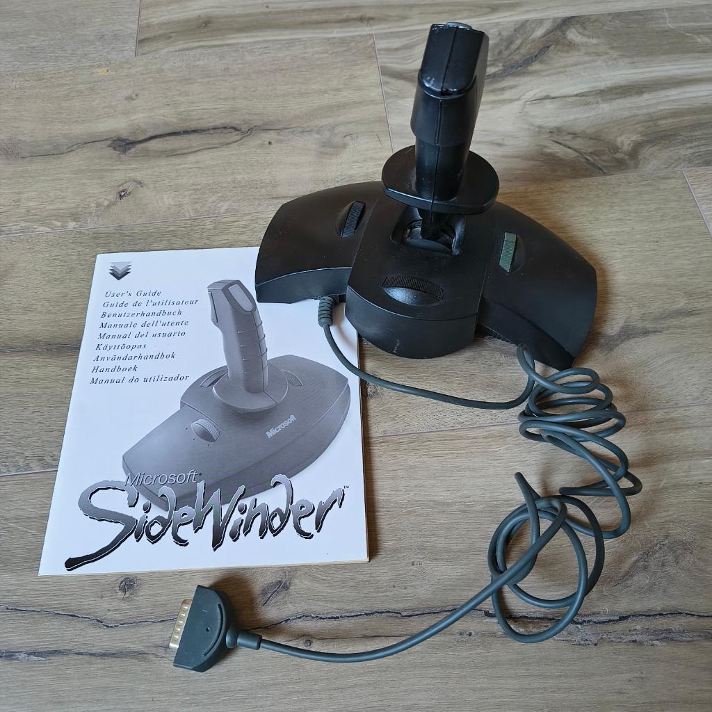 Microsoft Sidewinder joystick, Computers en Software, Joysticks, Ophalen, Gebruikt, Microsoft