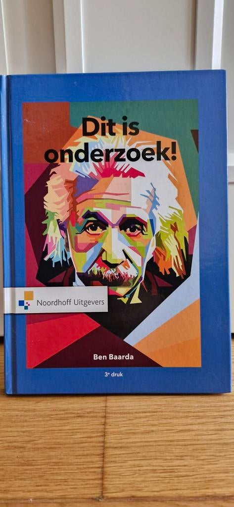 Dit is onderzoek! - Studieboek, Zo goed als nieuw, Ben Baarda, Gamma, HBO