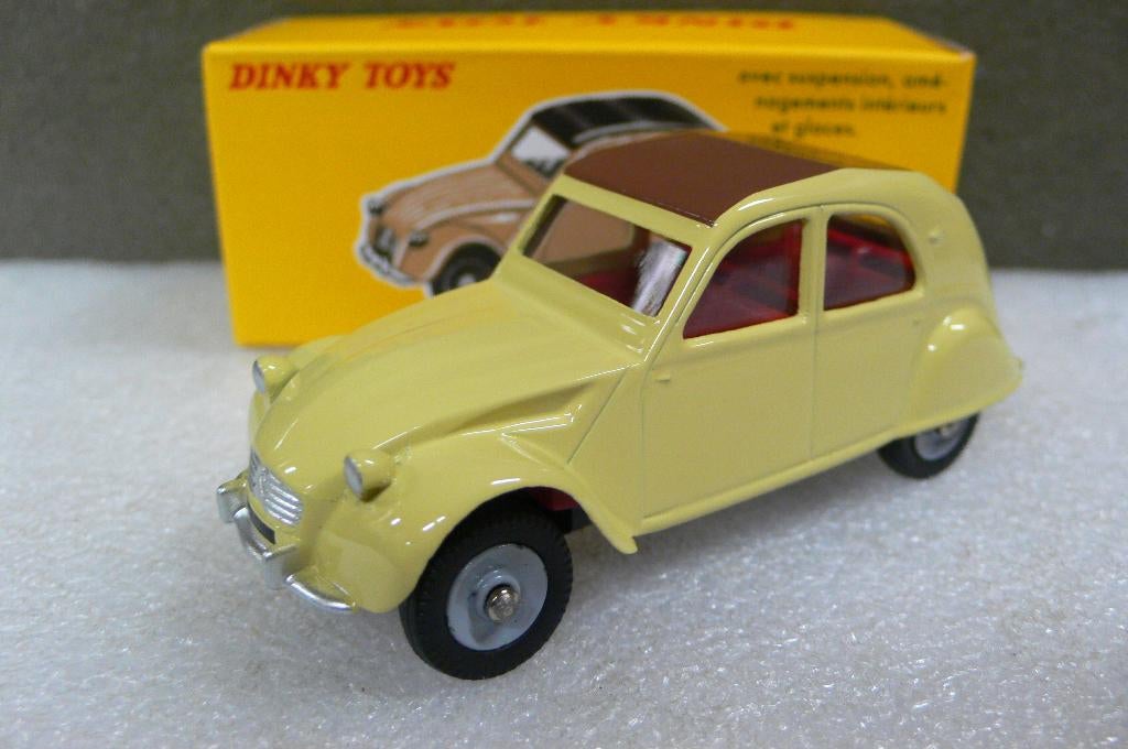 citroen 2cv 1961 - dinky toys/ atlas #558   1/43-AANBIEDING!, Verzenden, Nieuw, Auto, Dinky Toys