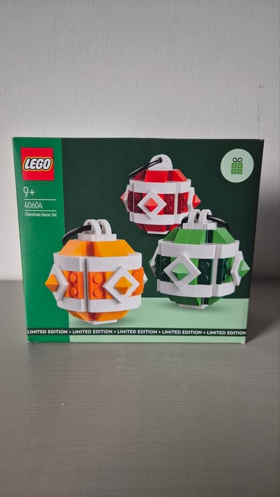 Lego: Christmas / Kerst Decor Set - 40604, Kinderen en Baby's, Ophalen of Verzenden, Nieuw, Complete set, Lego