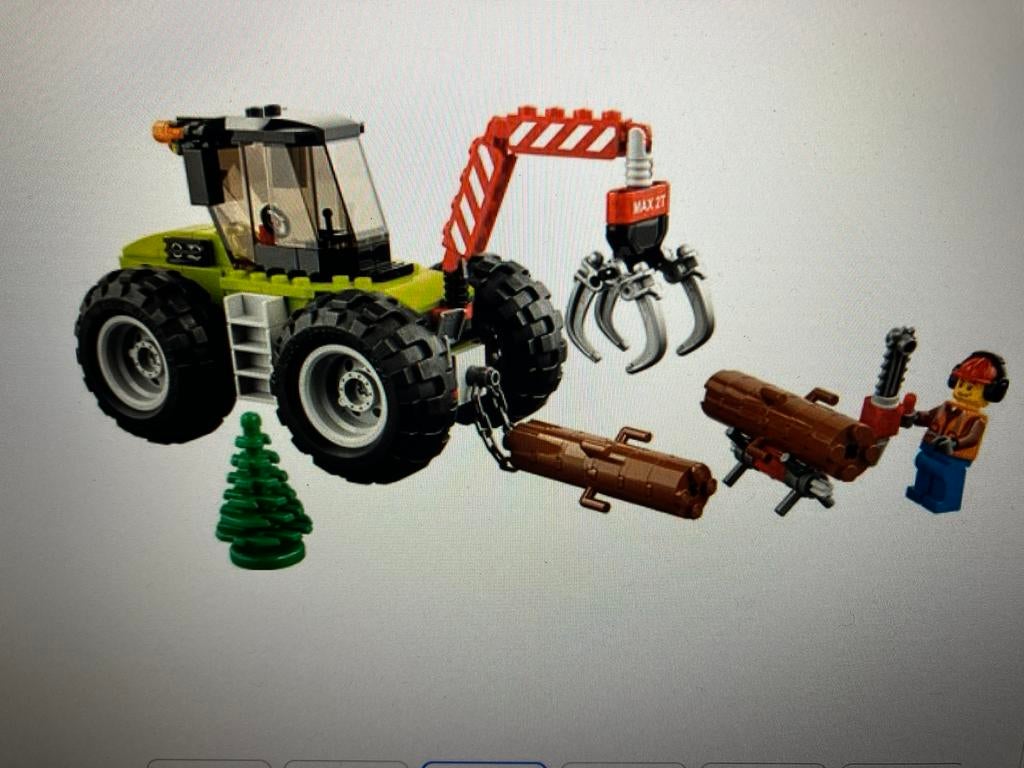 Lego bostractor 60181, Ophalen of Verzenden, Zo goed als nieuw