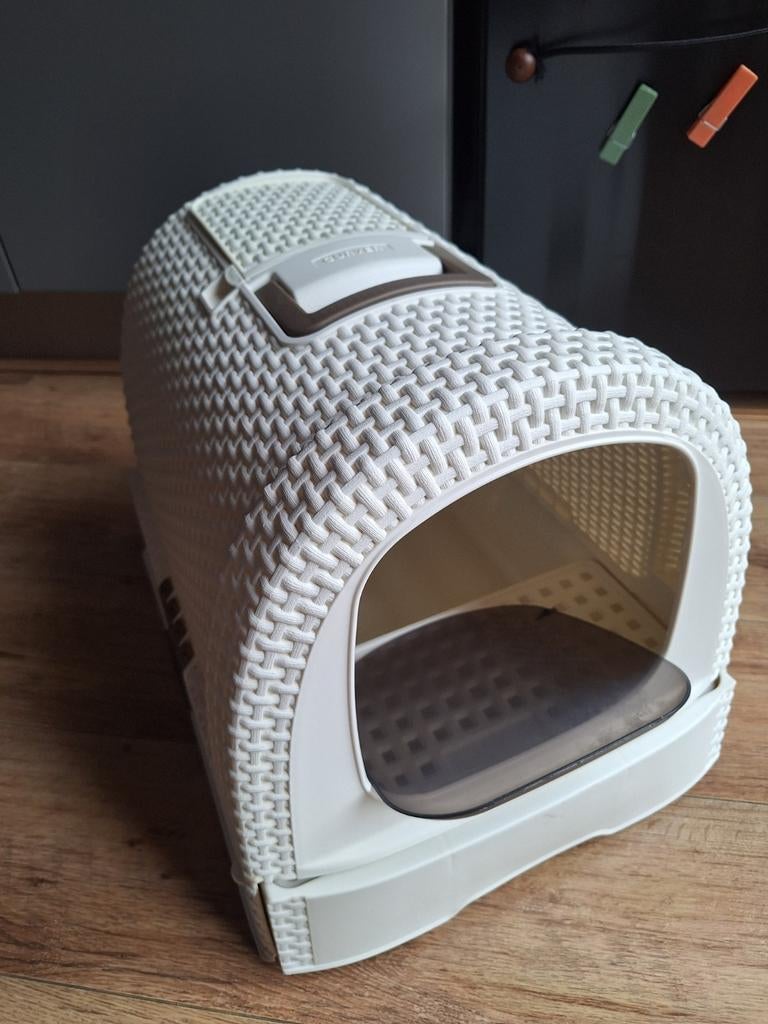 Curver kattenbak met lade, Ophalen, Gebruikt, Gesloten