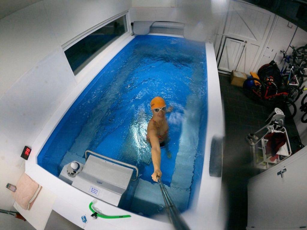 Endless Pools trainingszwembad voor zwemmers en triathlon, Tuin en Terras, Zwembaden, 200 tot 300 cm, Nieuw, Rechthoekig, Ophalen