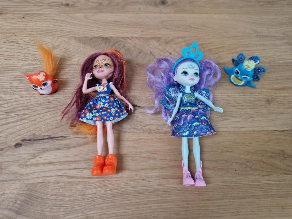 2x Enchantimals.
In prima staat., Ophalen of Verzenden, Zo goed als nieuw, Overige typen