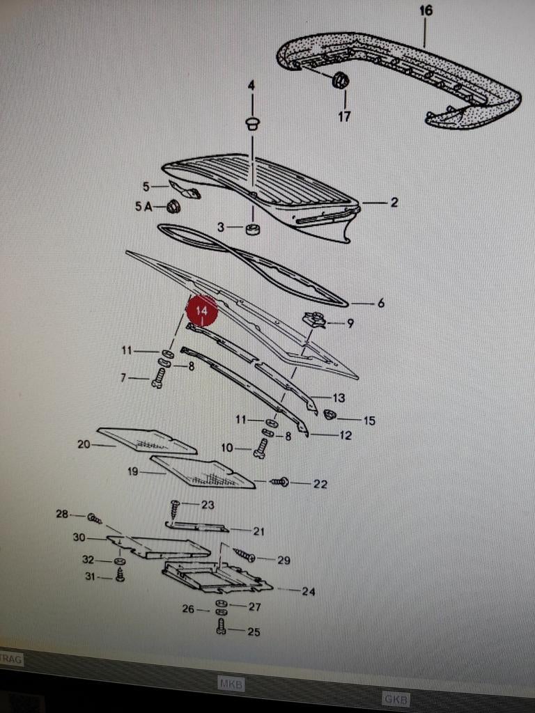 Porsche 911  van 1984 tot 1989, Auto-onderdelen, Ophalen of Verzenden, Nieuw, Porsche, Achterklep