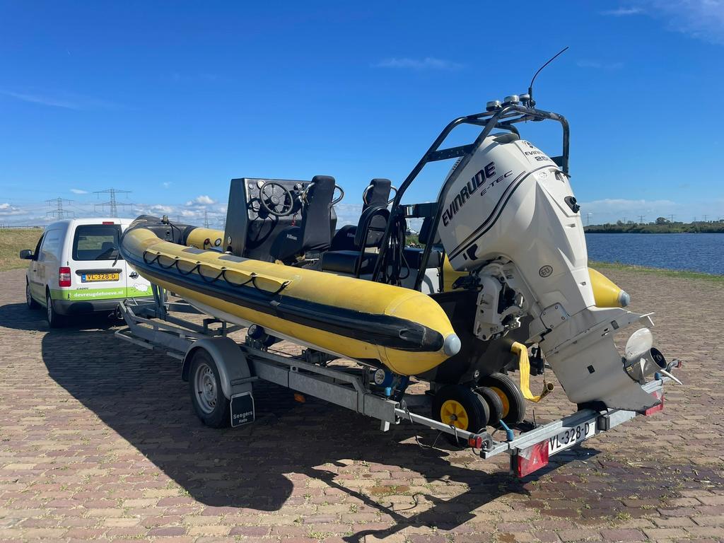 Osprey Seaharrier 660 | Ullman | Vlemmix trailer, Watersport en Boten, Rubberboten, Gebruikt, Polyester/glasvezel, Brandstoftank