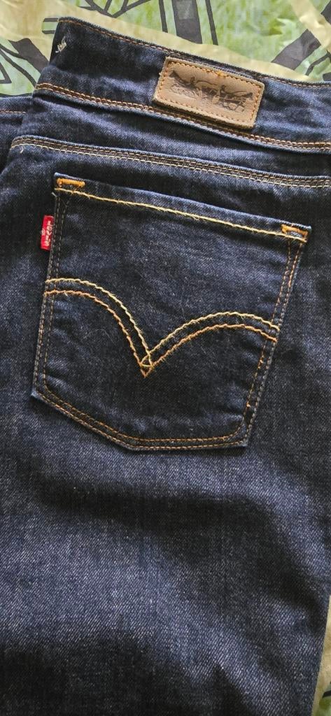 Levi's 571 Slim Fit Jeans W32L34, Blauw, Ophalen of Verzenden, Zo goed als nieuw, W30 - W32 (confectie 38/40)