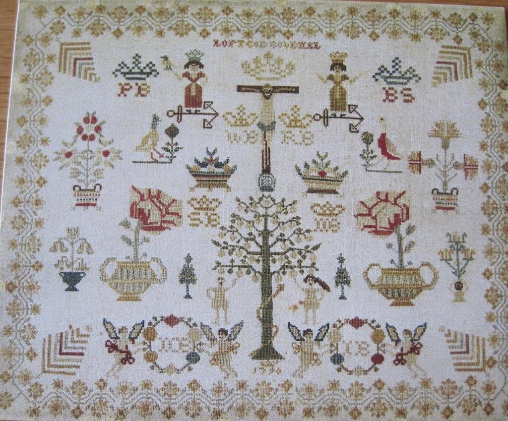 voor het kind - Groningse merklap - 1870 - nieuw, Verzenden, 1980 tot heden, Ongelopen, Overige thema's