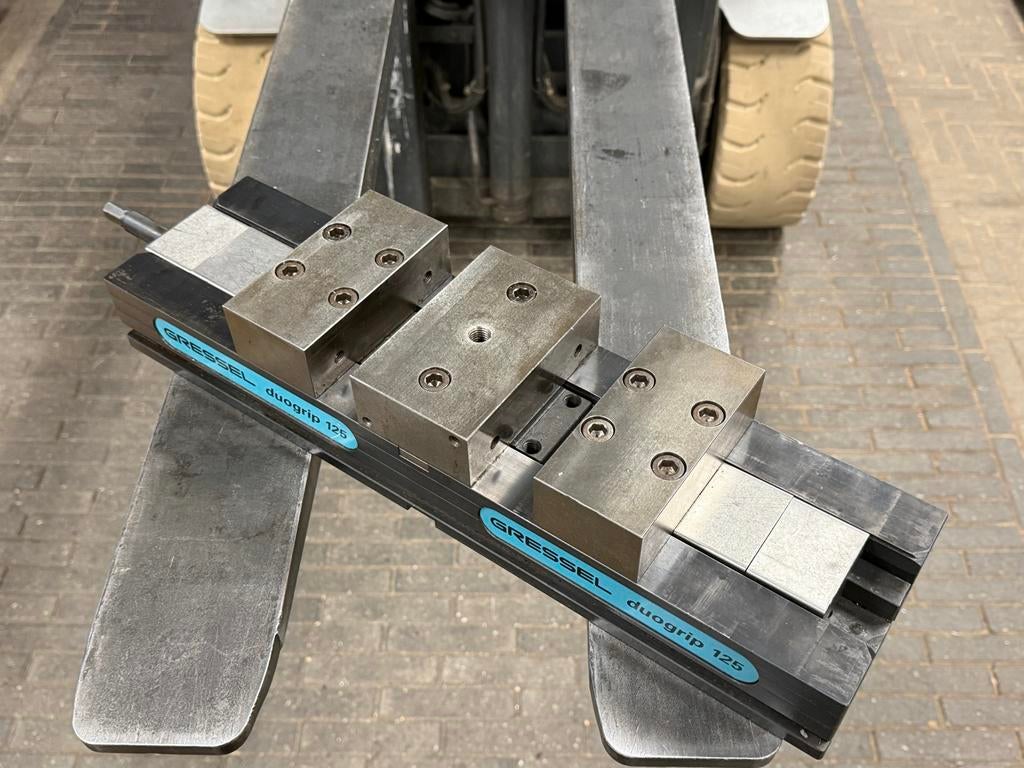 Gressel Duogrip 125 Machineklem - Precisie Klem, Doe-het-zelf en Verbouw, Gebruikt, Dimatech, Dimatech, Ophalen