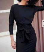 LaDress Carla Zwart xxl zgan jurk sash, Zwart, Maat 46/48 (XL) of groter, Ophalen of Verzenden, Zo goed als nieuw