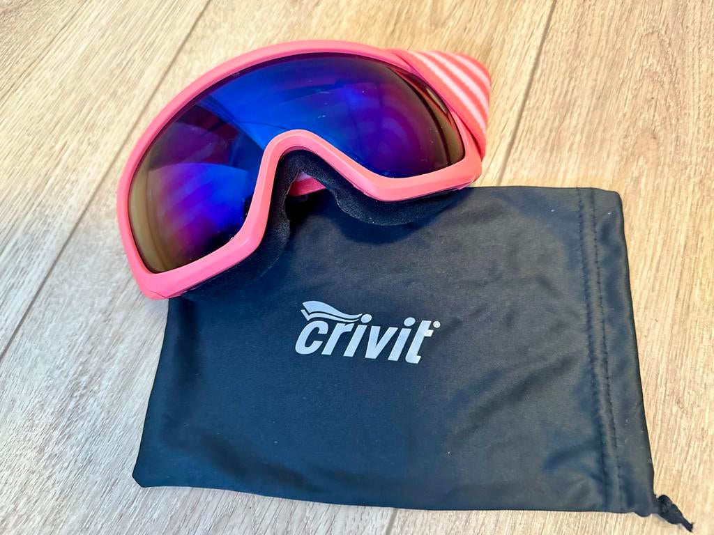 Crivit Ski bril voor kinderen 8-14, Overige merken, Overige typen, Ophalen of Verzenden, Zo goed als nieuw