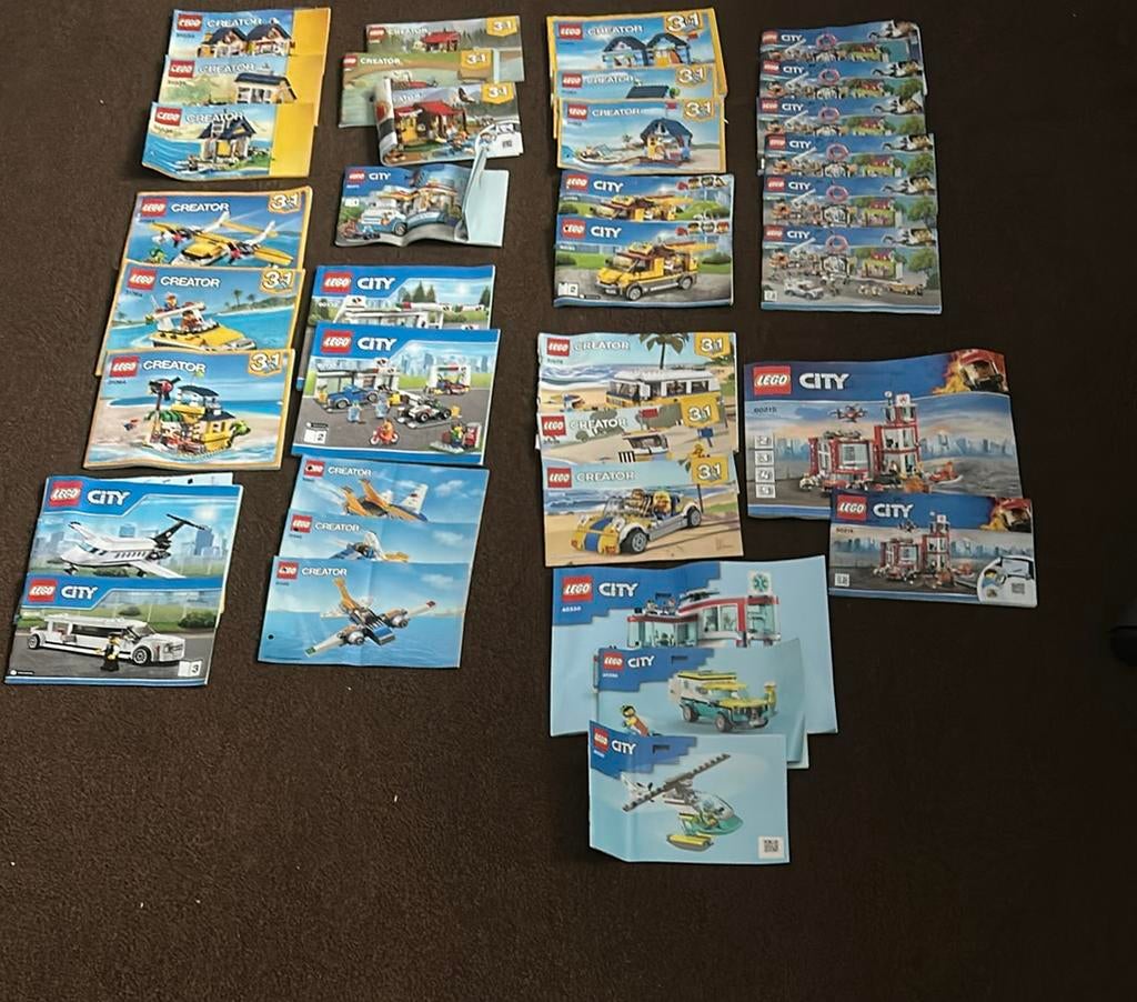 Lego boekjes, Kinderen en Baby's, Speelgoed | Duplo en Lego, Verzenden, Zo goed als nieuw