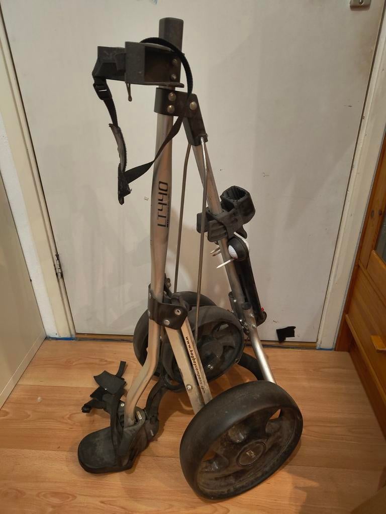 Bagboy LT-440 3 wielen Trolley - 2 stuks (prijs per stuk), Ophalen of Verzenden, Gebruikt, Golfkar, Overige merken