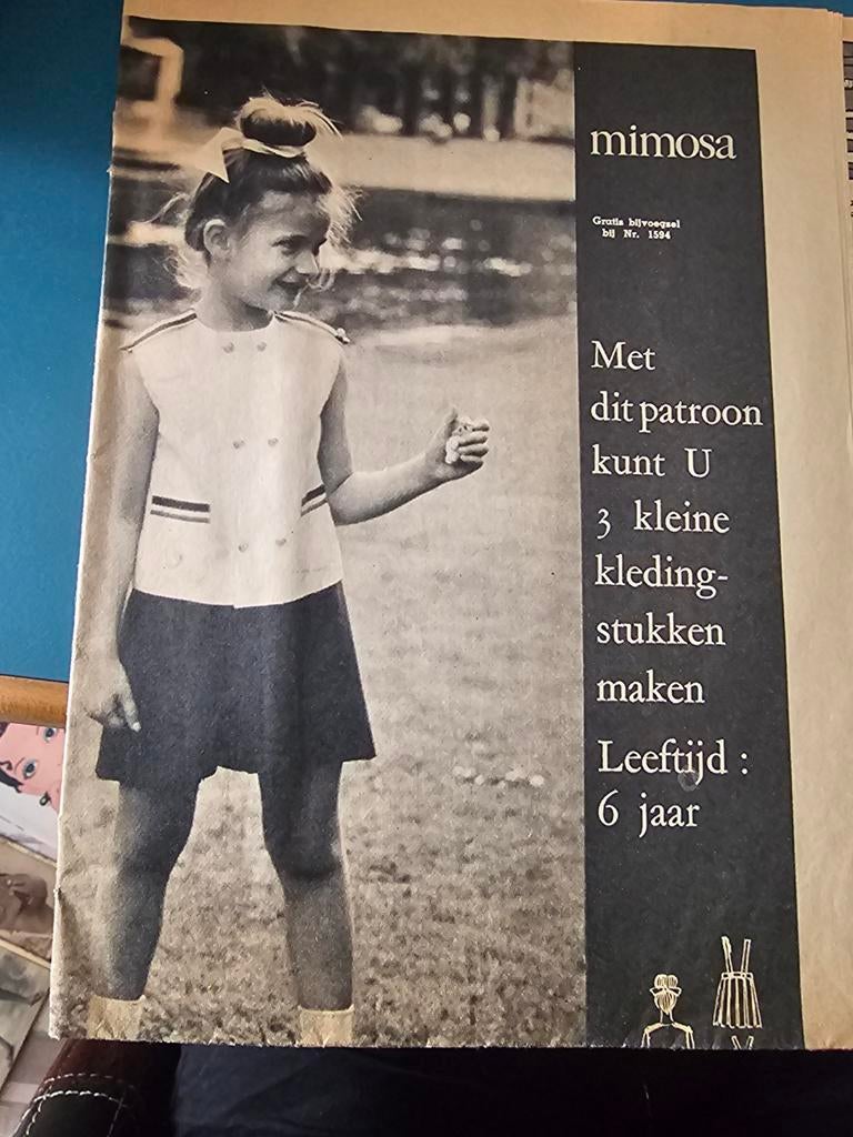 Mimosa nr1594 1967, Ophalen of Verzenden, Vrouw, Overige merken