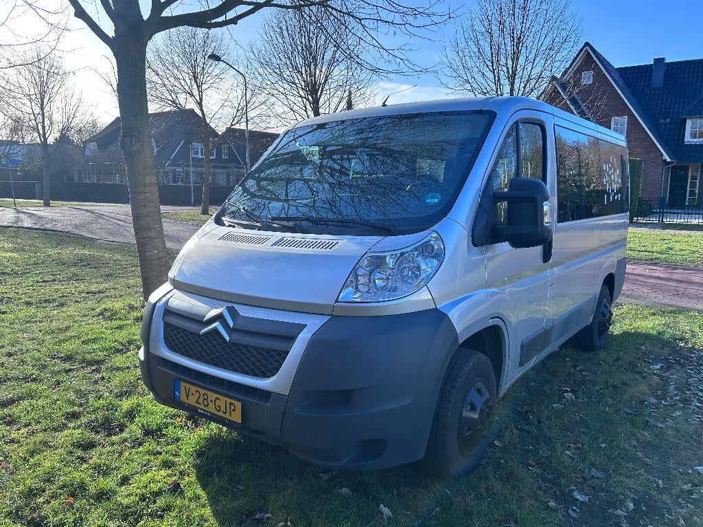 Citroën Jumper L1H1 2013 Zilver-Rolstoelbus 4+1, 2387 kg, 4 cilinders, Citroën, 14 km/l