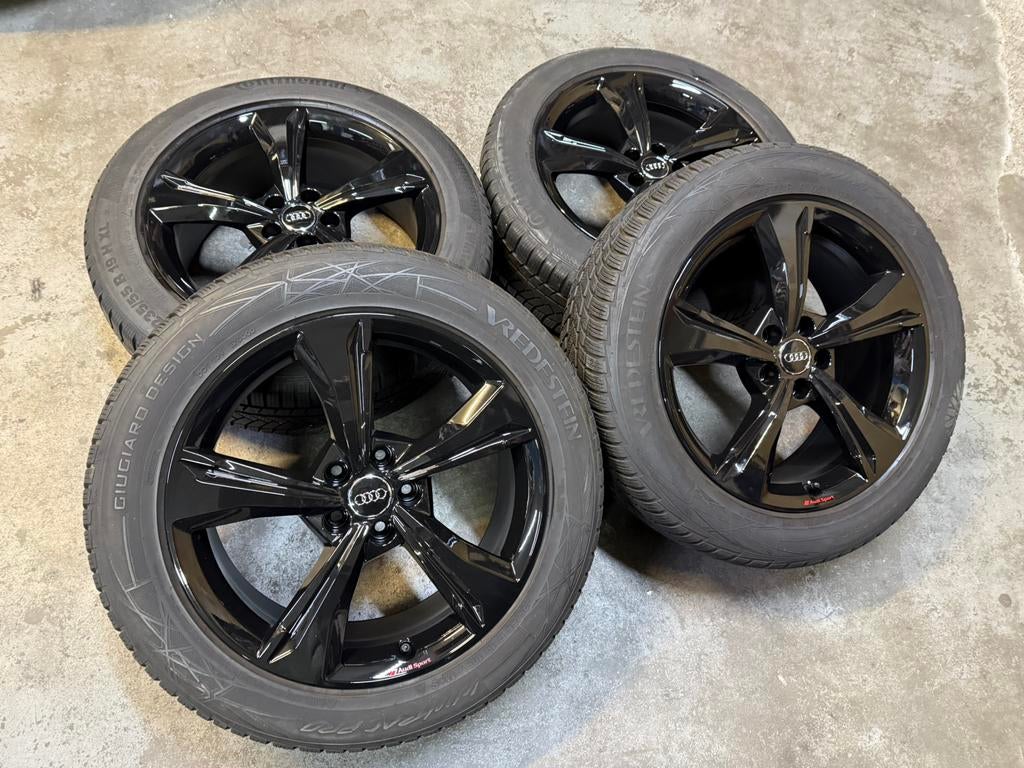 ✅ 19 inch Audi Sport Winterset RS Q5 Q3 velgen 5x112 velgen, Auto-onderdelen, Banden en Velgen, Gebruikt, Banden en Velgen, Winterbanden